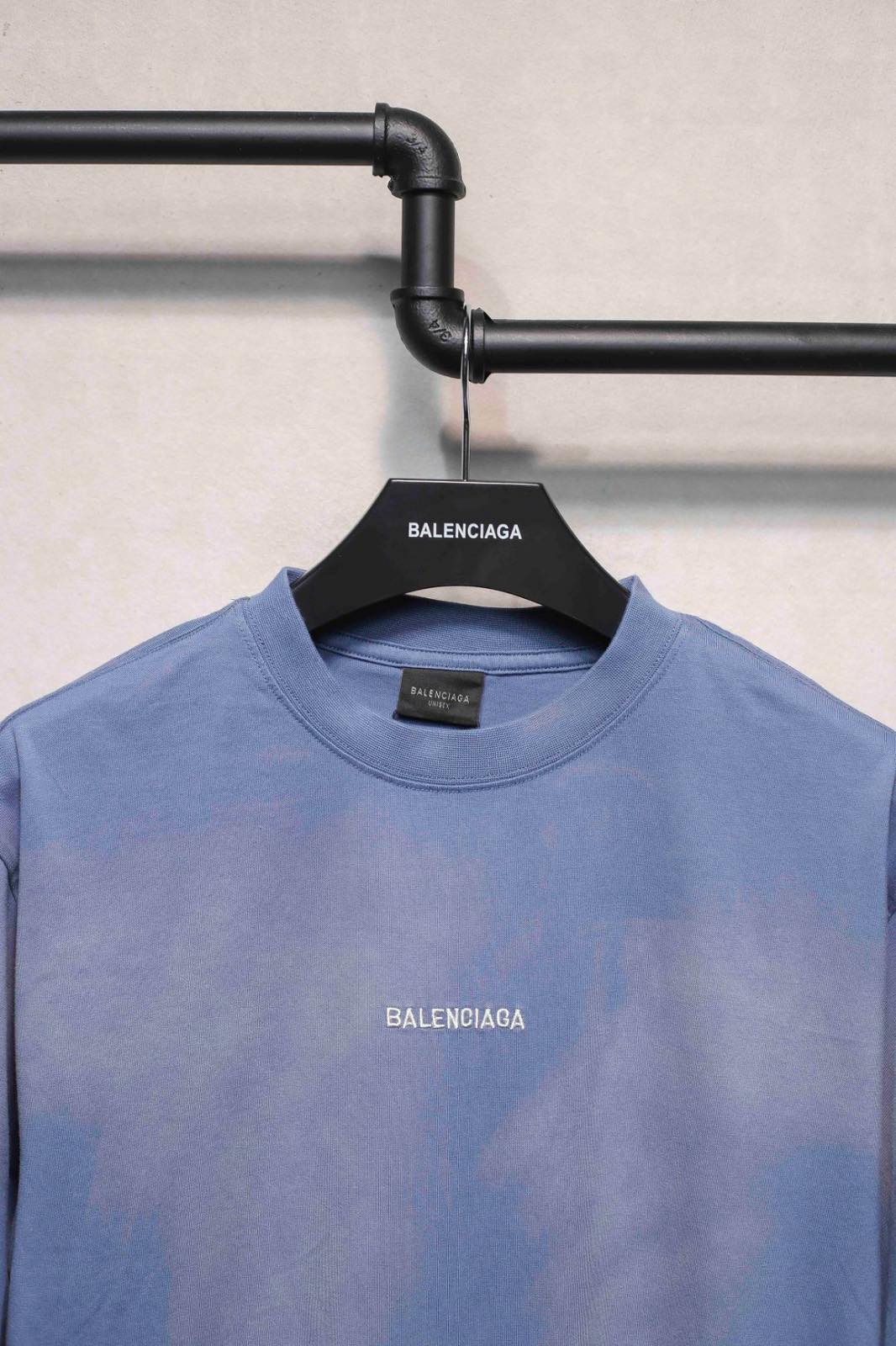 Balenciaga Blue T-Shirt Oversize