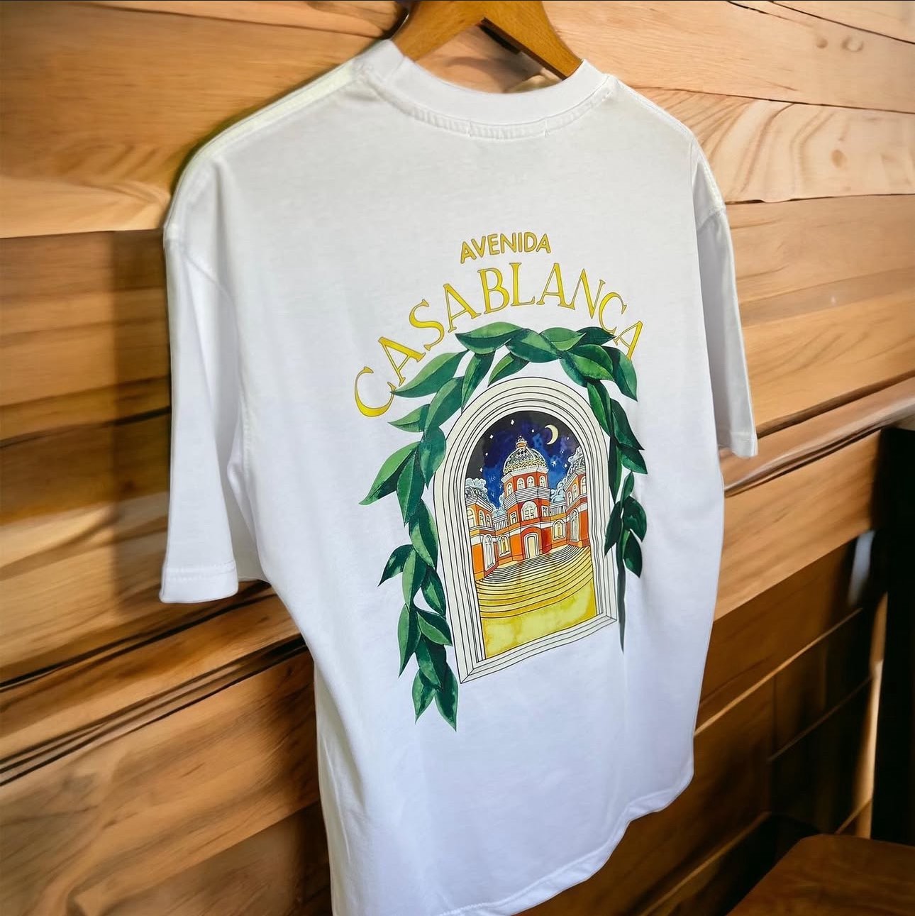 Casablanca Ave T-Shirt Medium-Fit