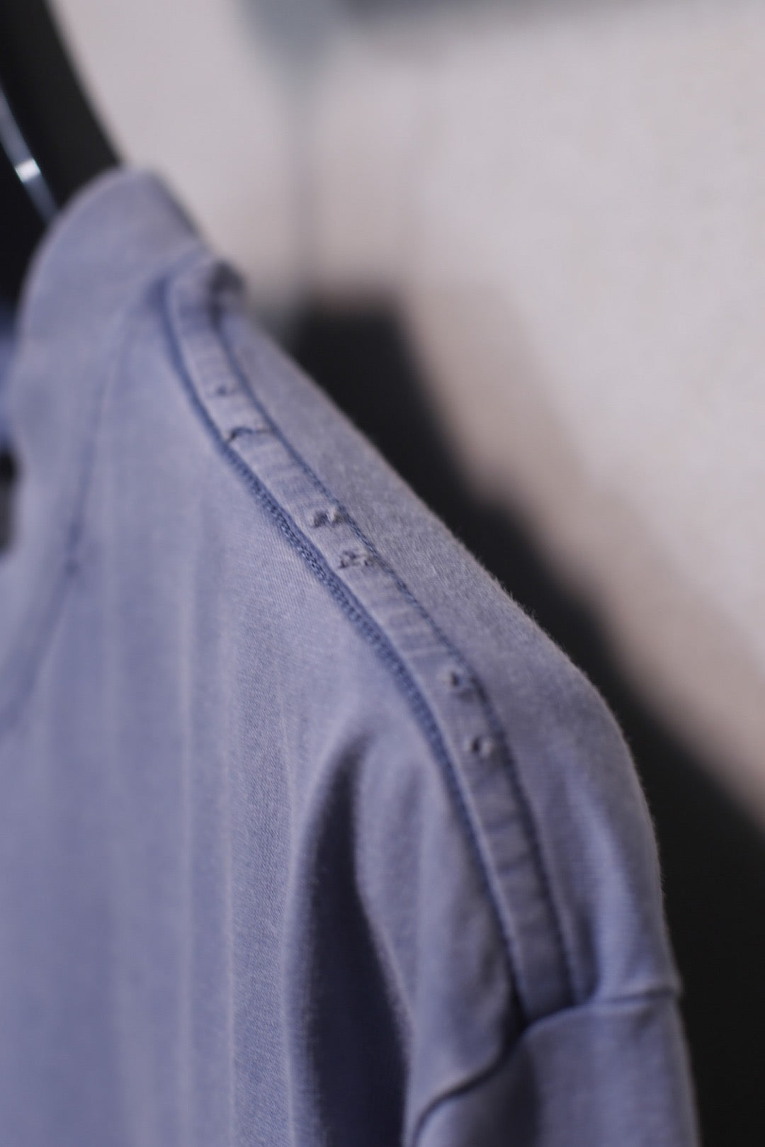 Balenciaga Tape Type Blue T-Shirt Oversize