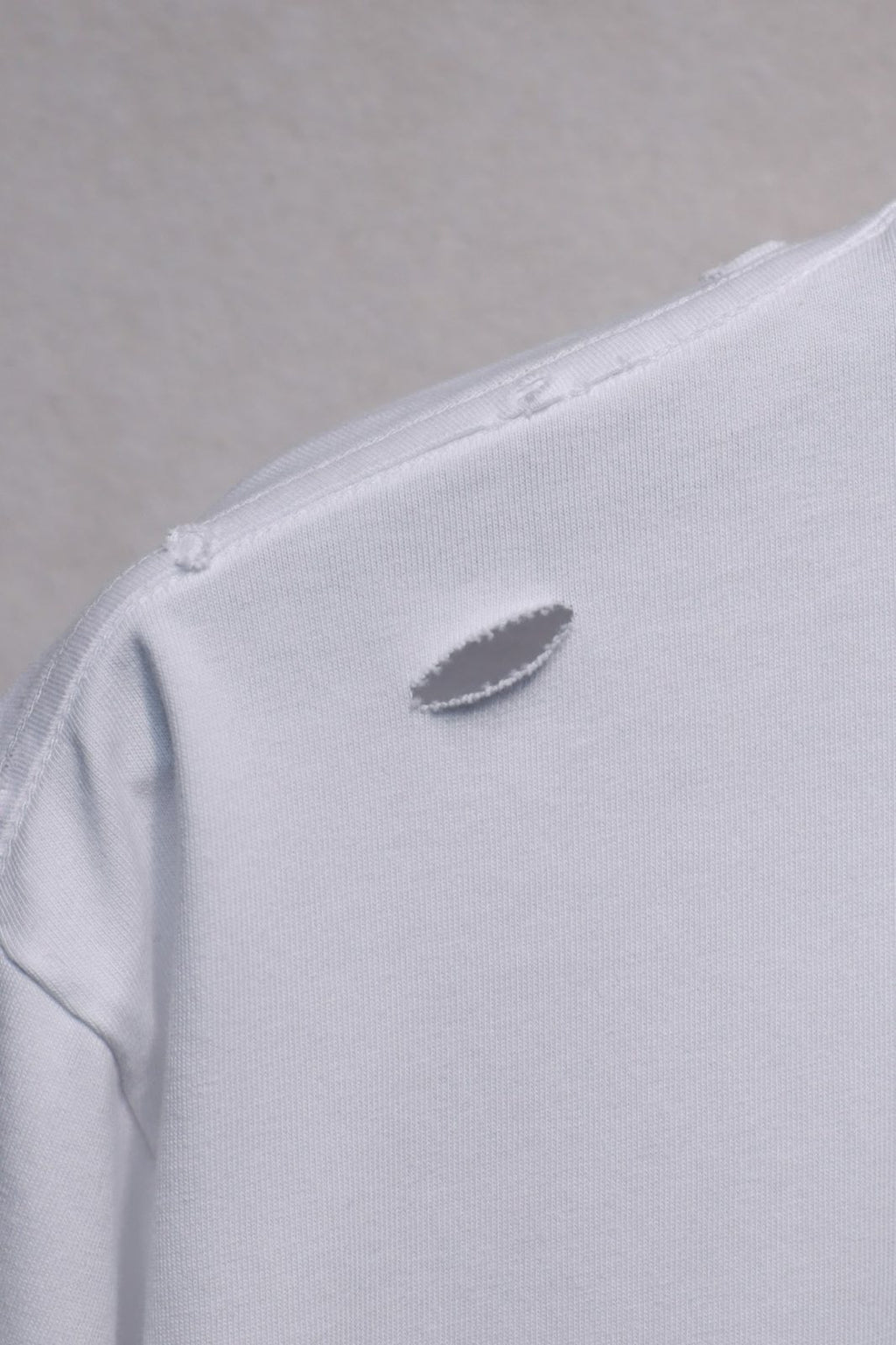 Balenciaga Distressed Logo T-Shirt Oversize