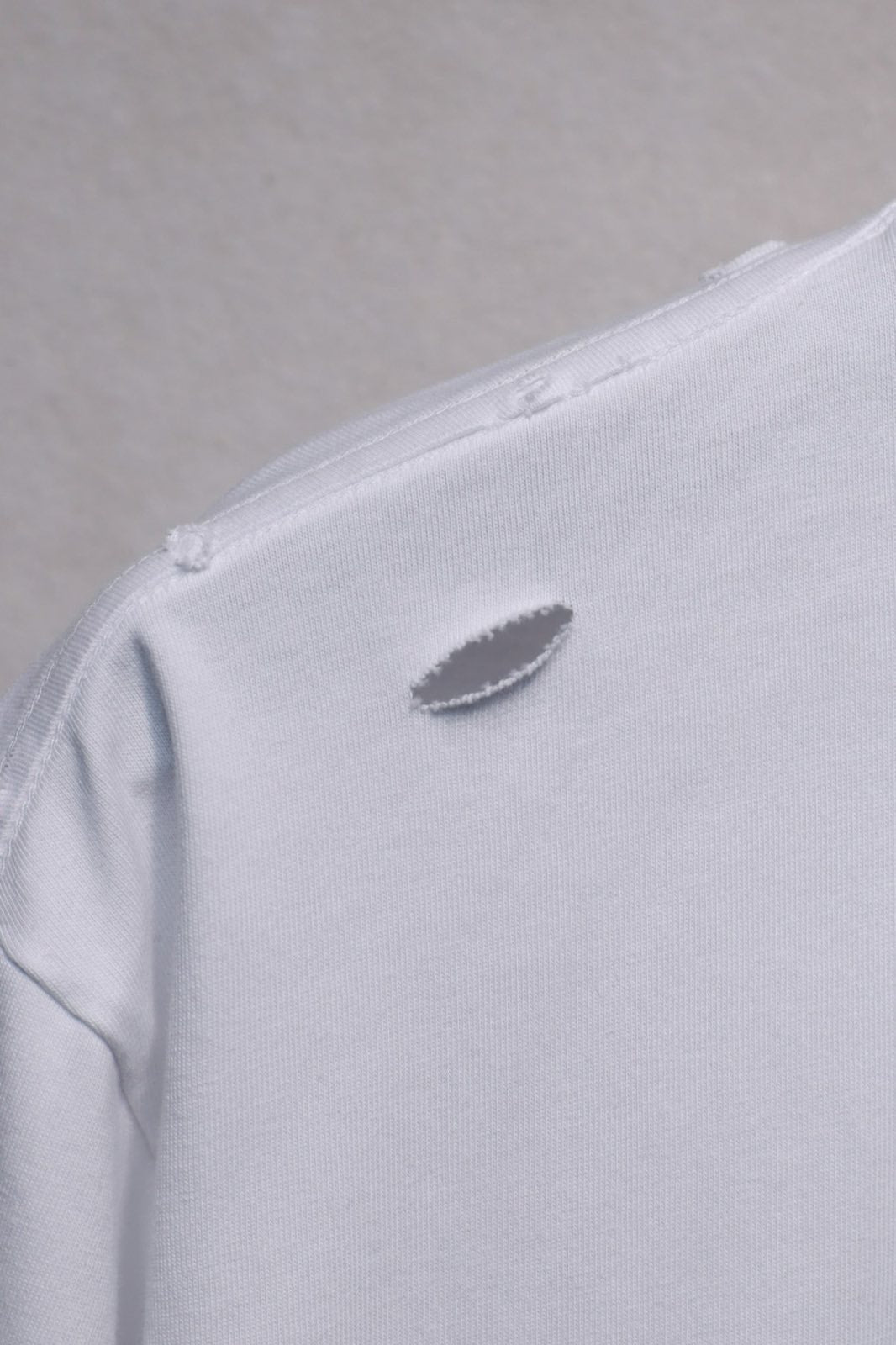 Balenciaga Distressed Logo T-Shirt Oversize