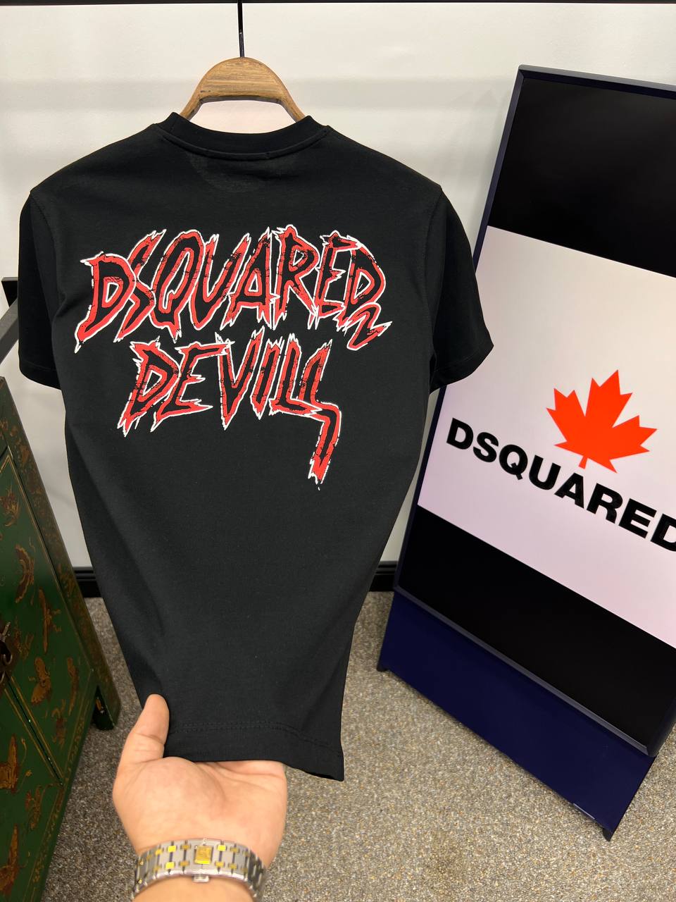 Dsquared2 Devils T-Shirt Medium-Fit