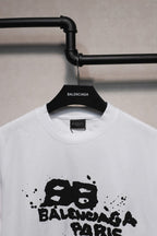Balenciaga Dirty Icon BB Logo T-Shirt Oversize