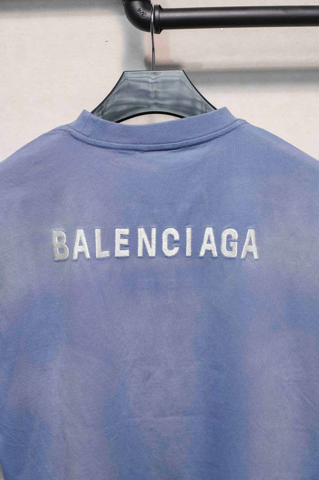Balenciaga Blue T-Shirt Oversize