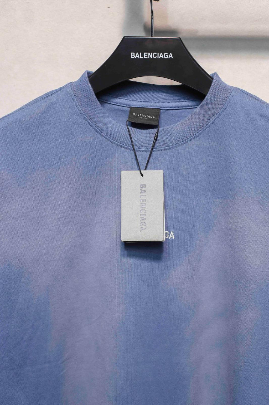 Balenciaga Blue T-Shirt Oversize
