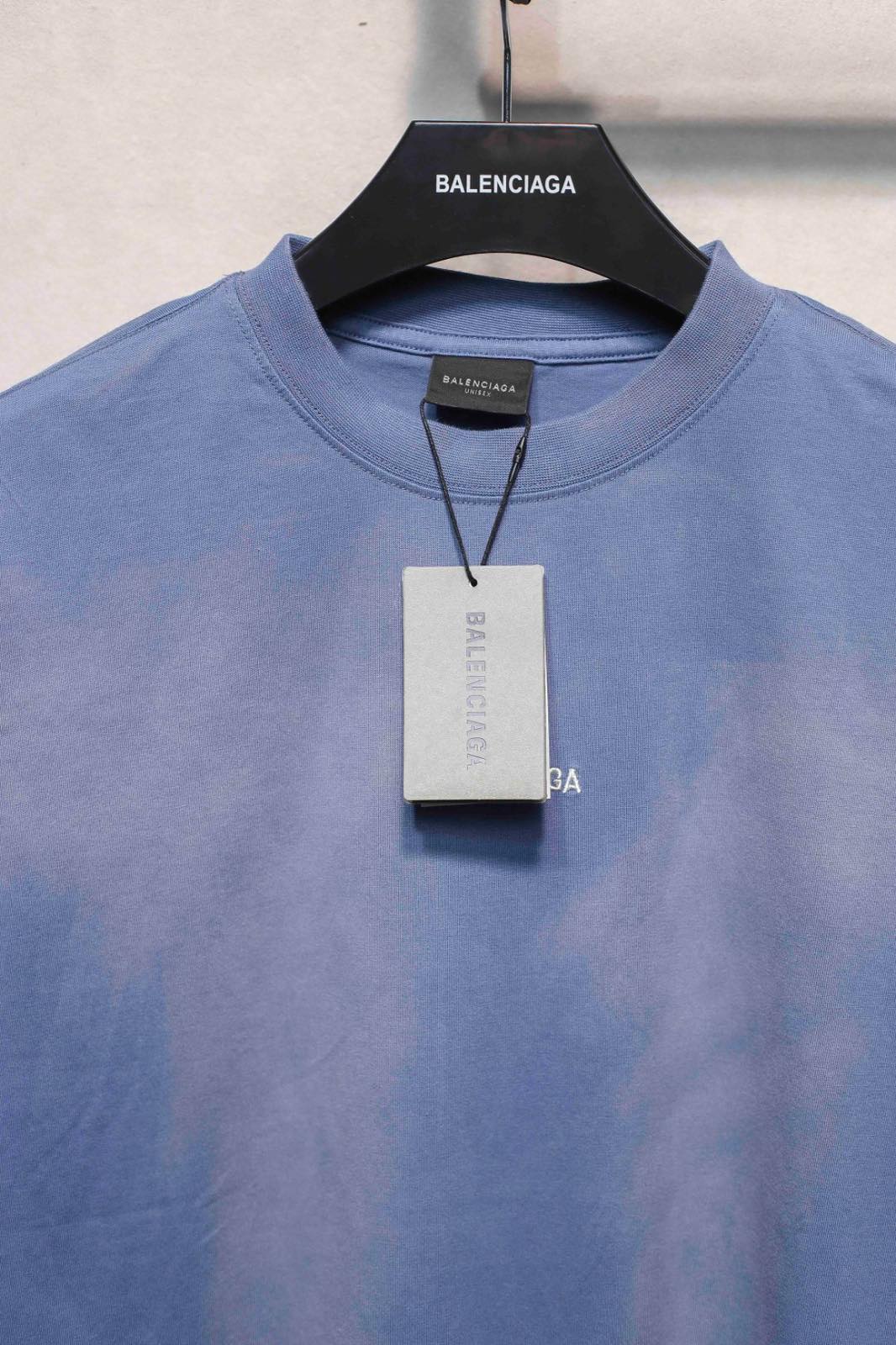 Balenciaga Blue T-Shirt Oversize