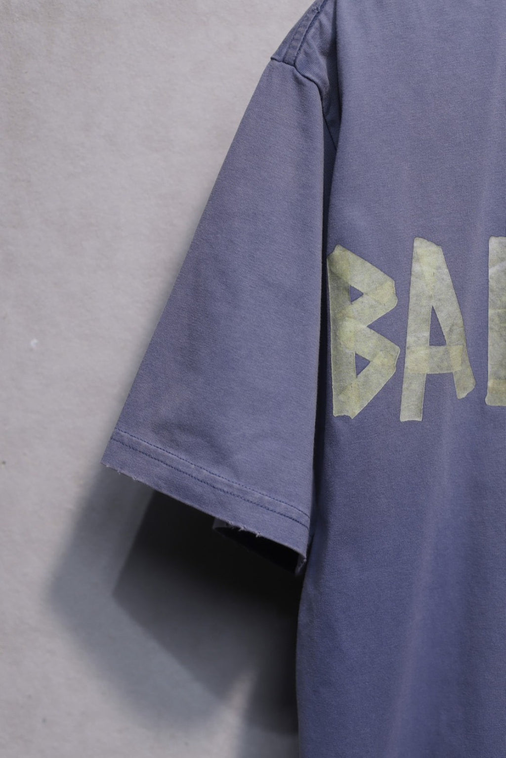 Balenciaga Tape Type Blue T-Shirt Oversize