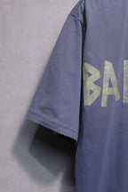 Balenciaga Tape Type Blue T-Shirt Oversize