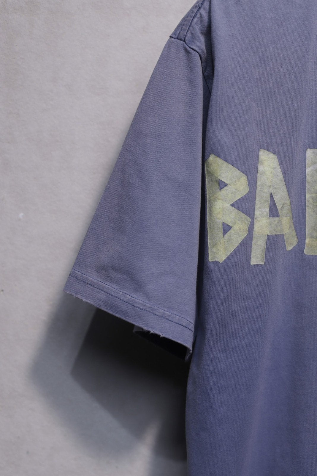 Balenciaga Tape Type Blue T-Shirt Oversize