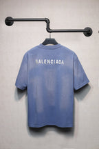 Balenciaga Blue T-Shirt Oversize