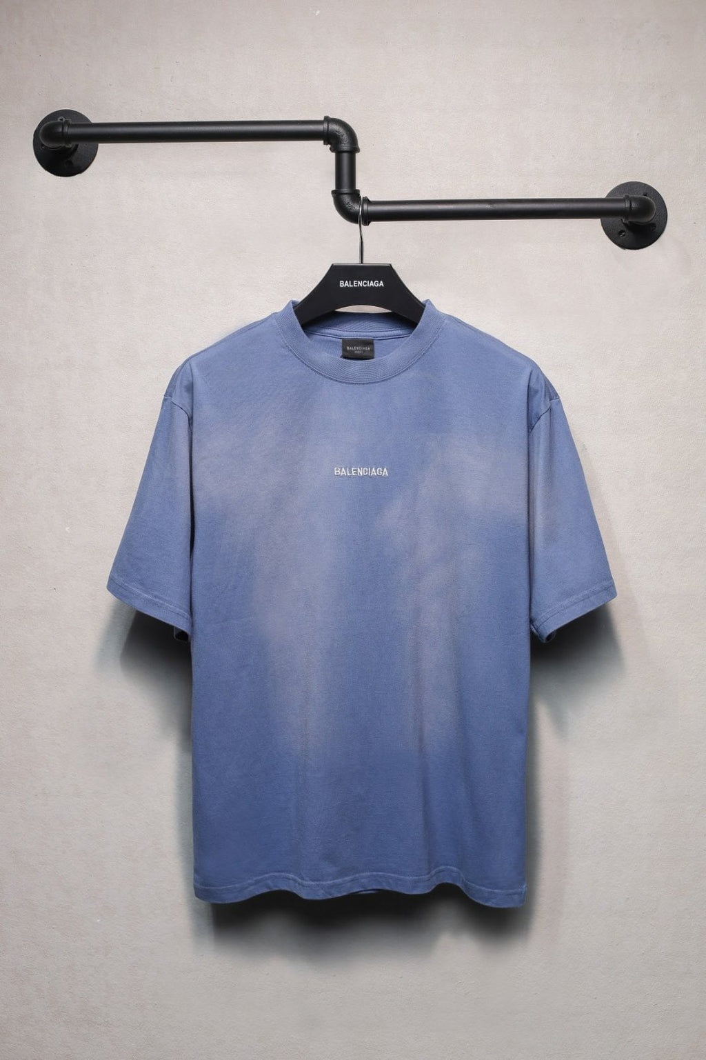 Balenciaga Blue T-Shirt Oversize