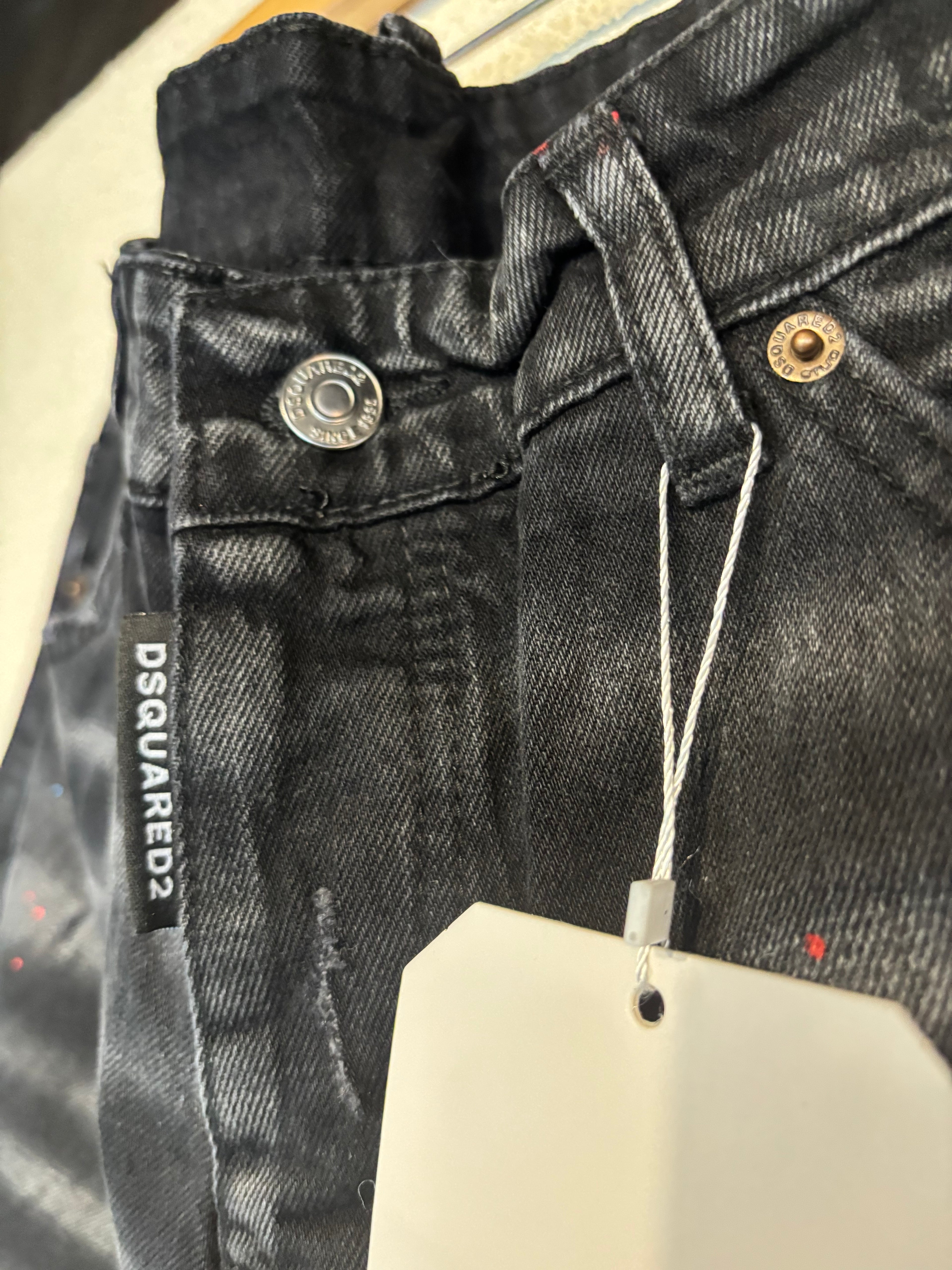 Dsquared2 Black Scater Jeans