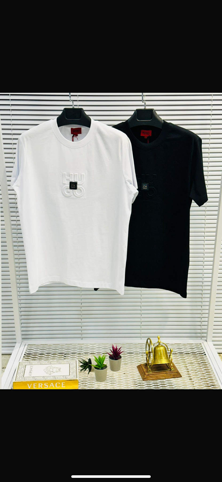 Hugo T-Shirt Emblem Medium-Fit