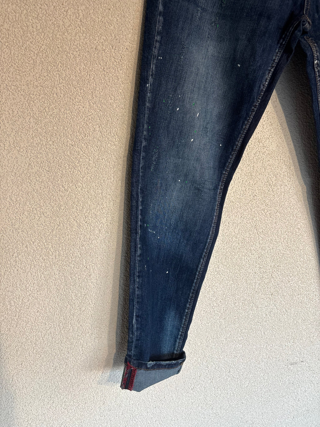 Dsquared2 Blue Denim Sticker