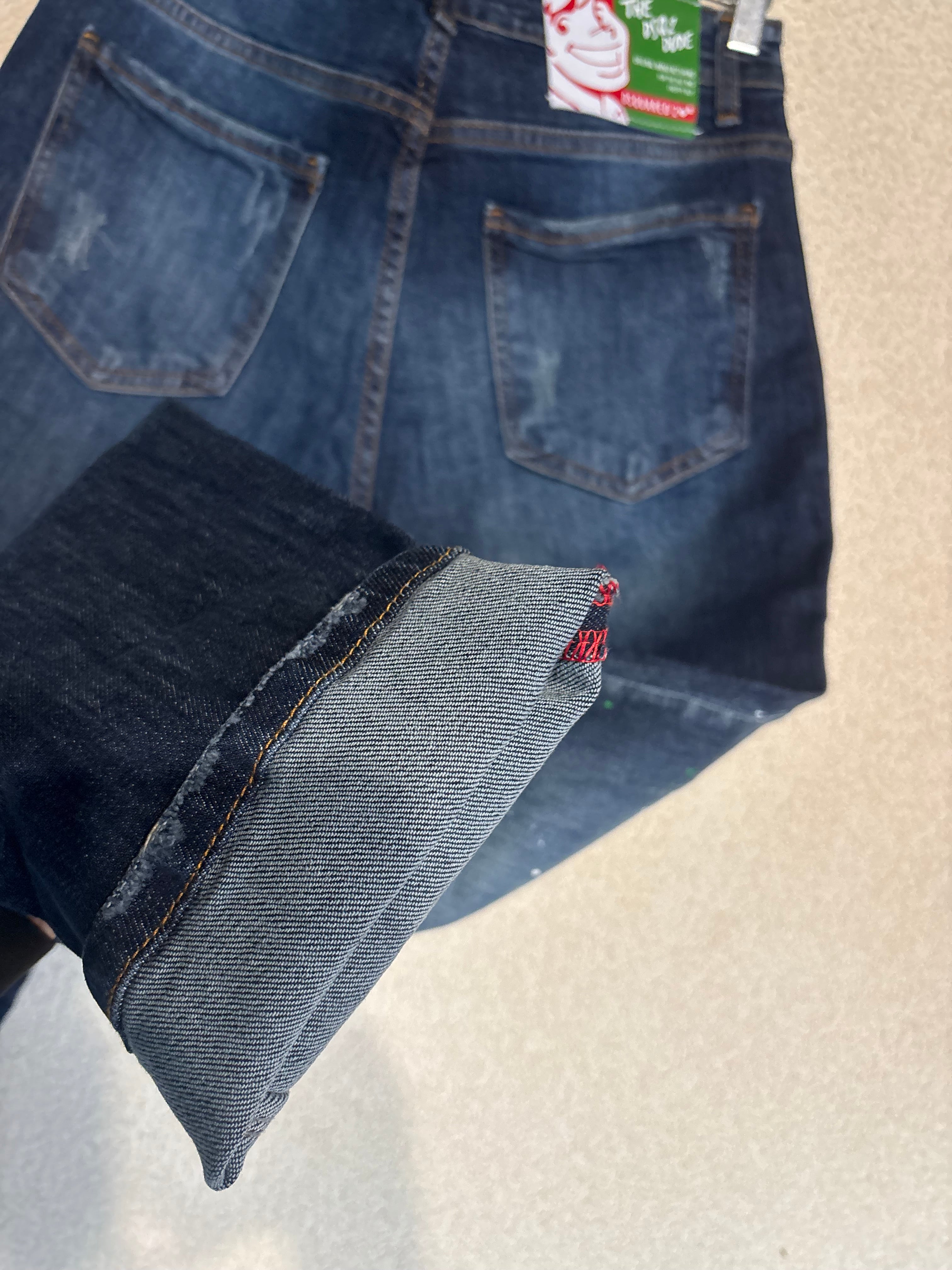 Dsquared2 Blue Denim Sticker