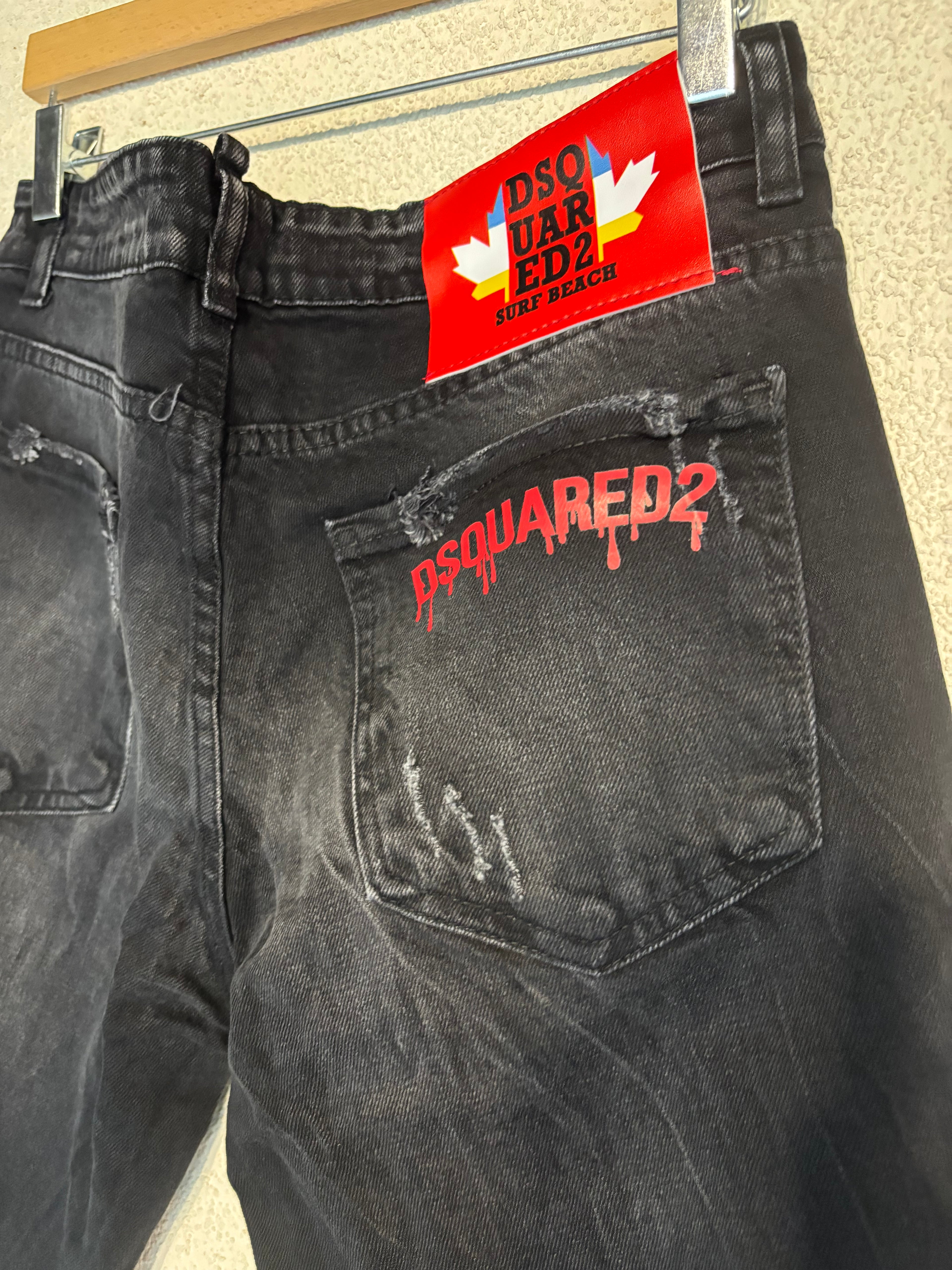 Dsquared2 Black Scater Jeans