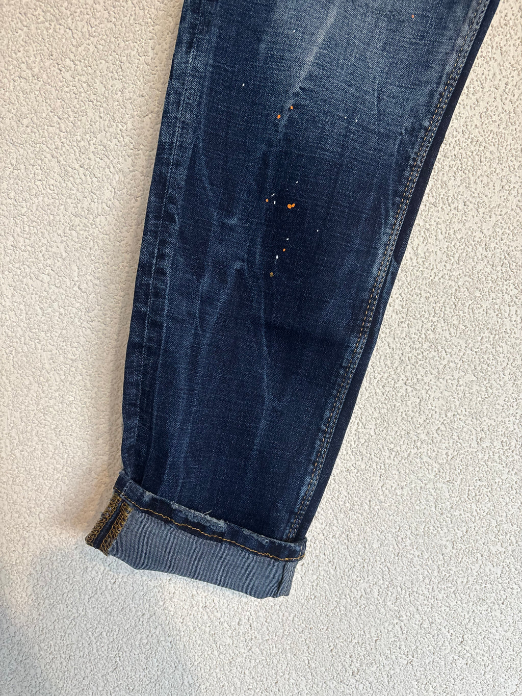 Dsquared2 Blue Denim Lux Orange Ettique