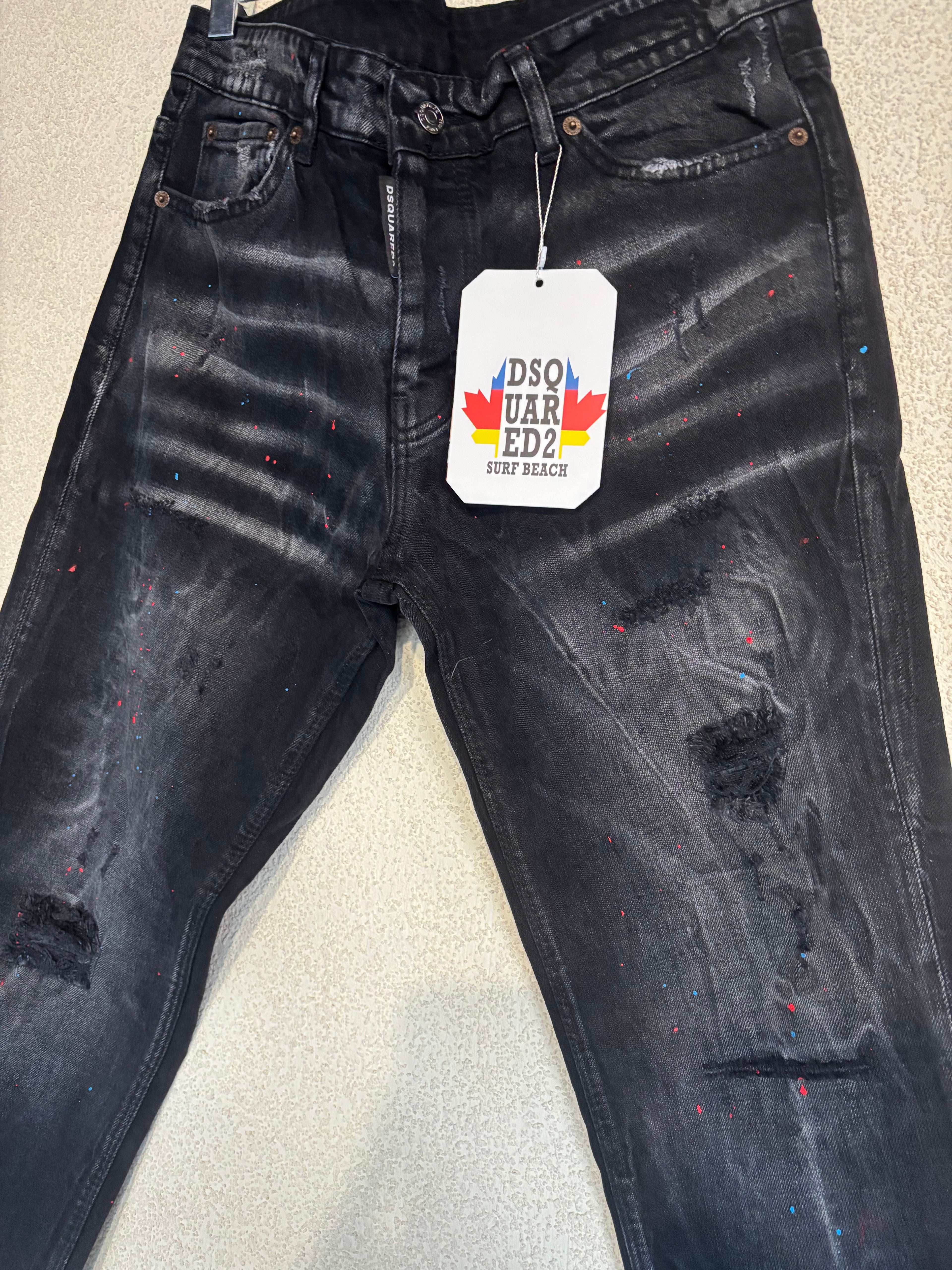Dsquared2 Black Scater Jeans