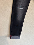 Dsquared2 Black Cropped Denim