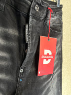 Dsquared2 Black Denim Jeans Caten Brothers