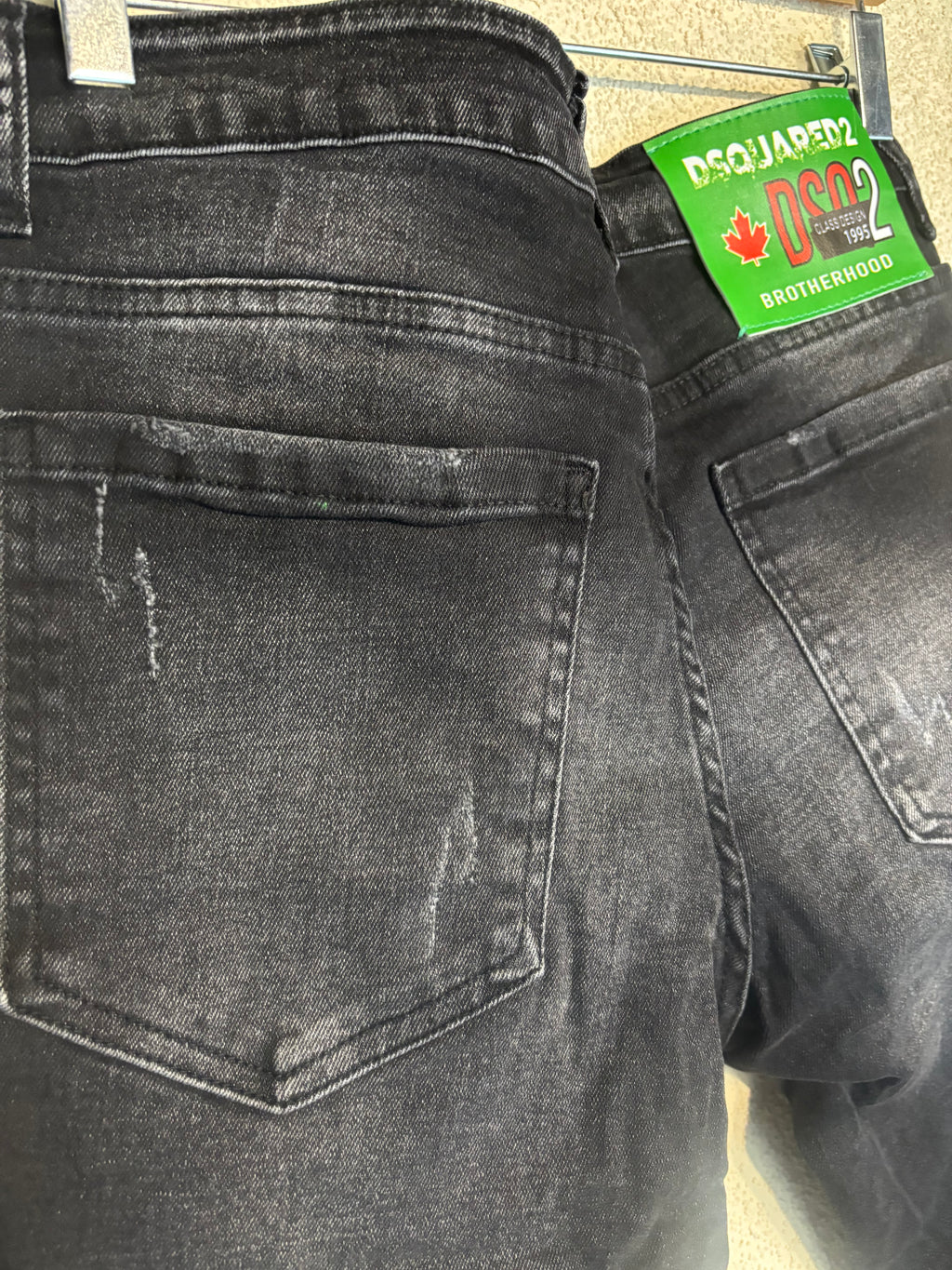 Dsquared2 Black Sprayed Effect