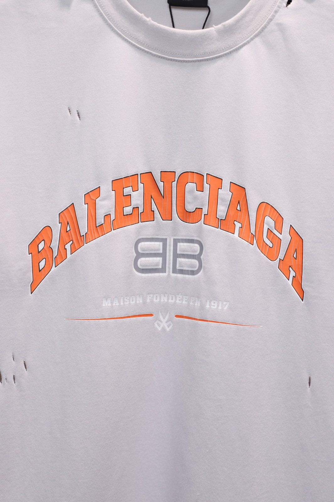 Balenciaga Neutral Maison T-Shirt Oversize