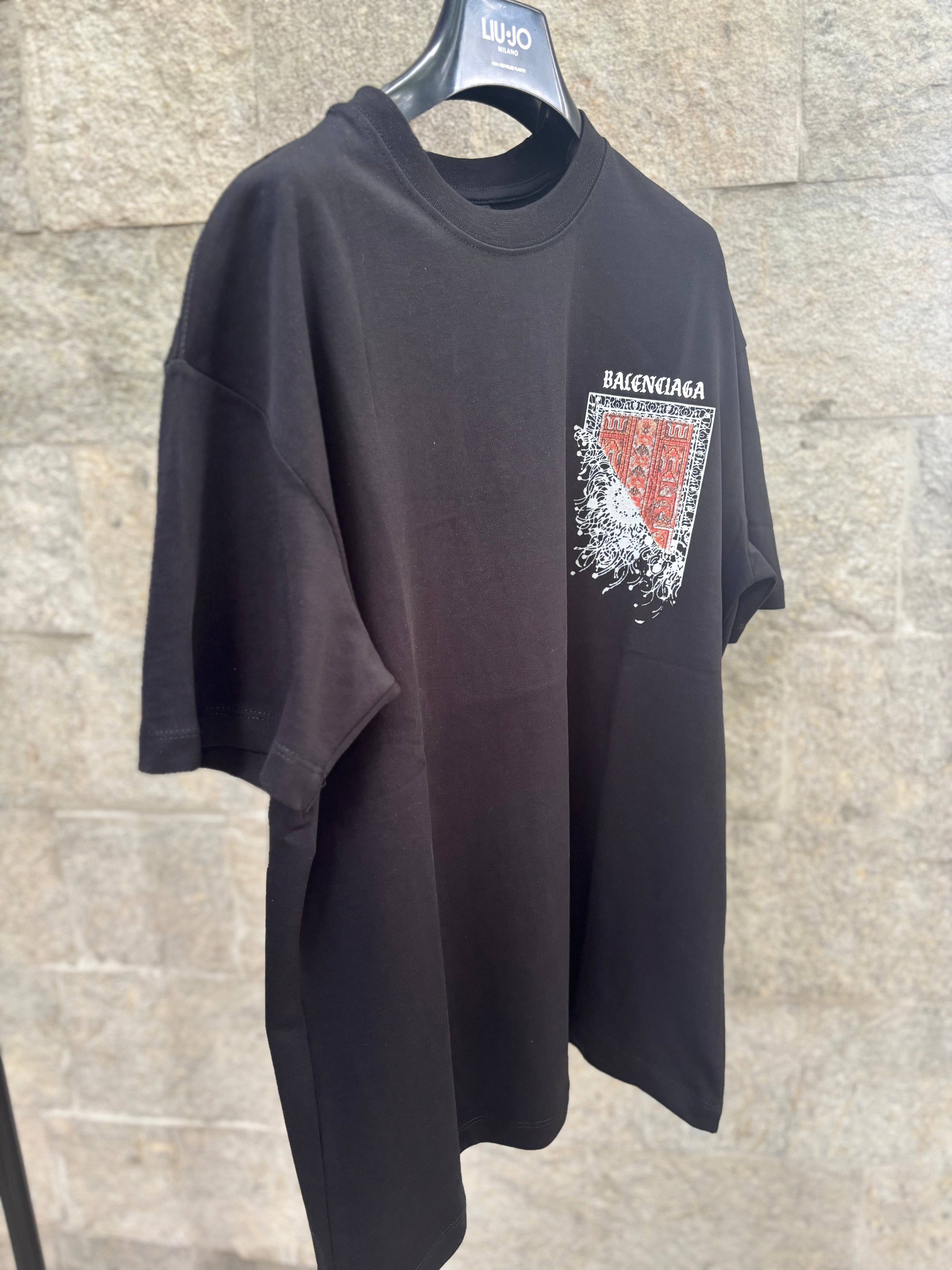 Balenciaga T-Shirt с принт Medium-Fit