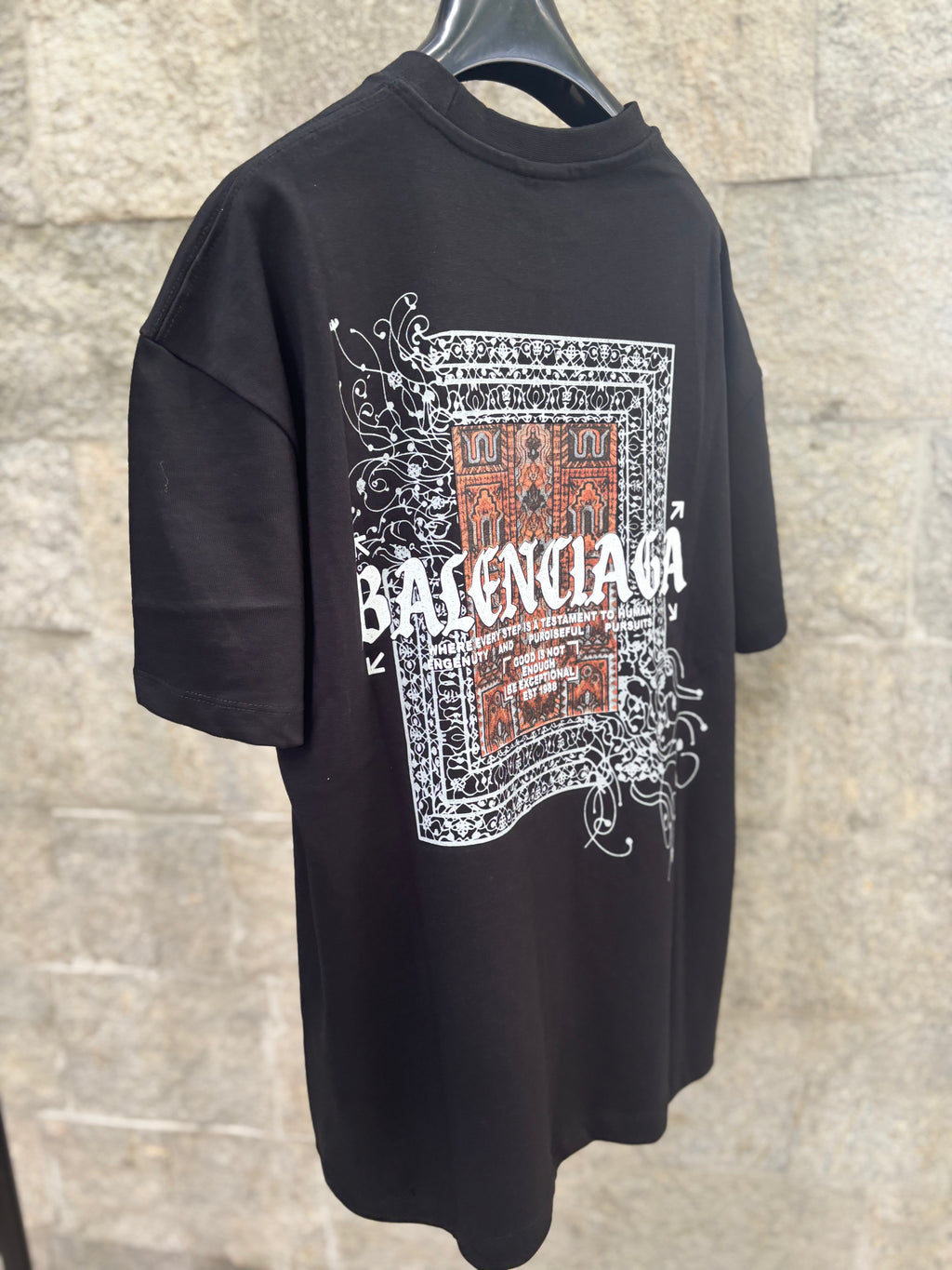 Balenciaga T-Shirt с принт Medium-Fit