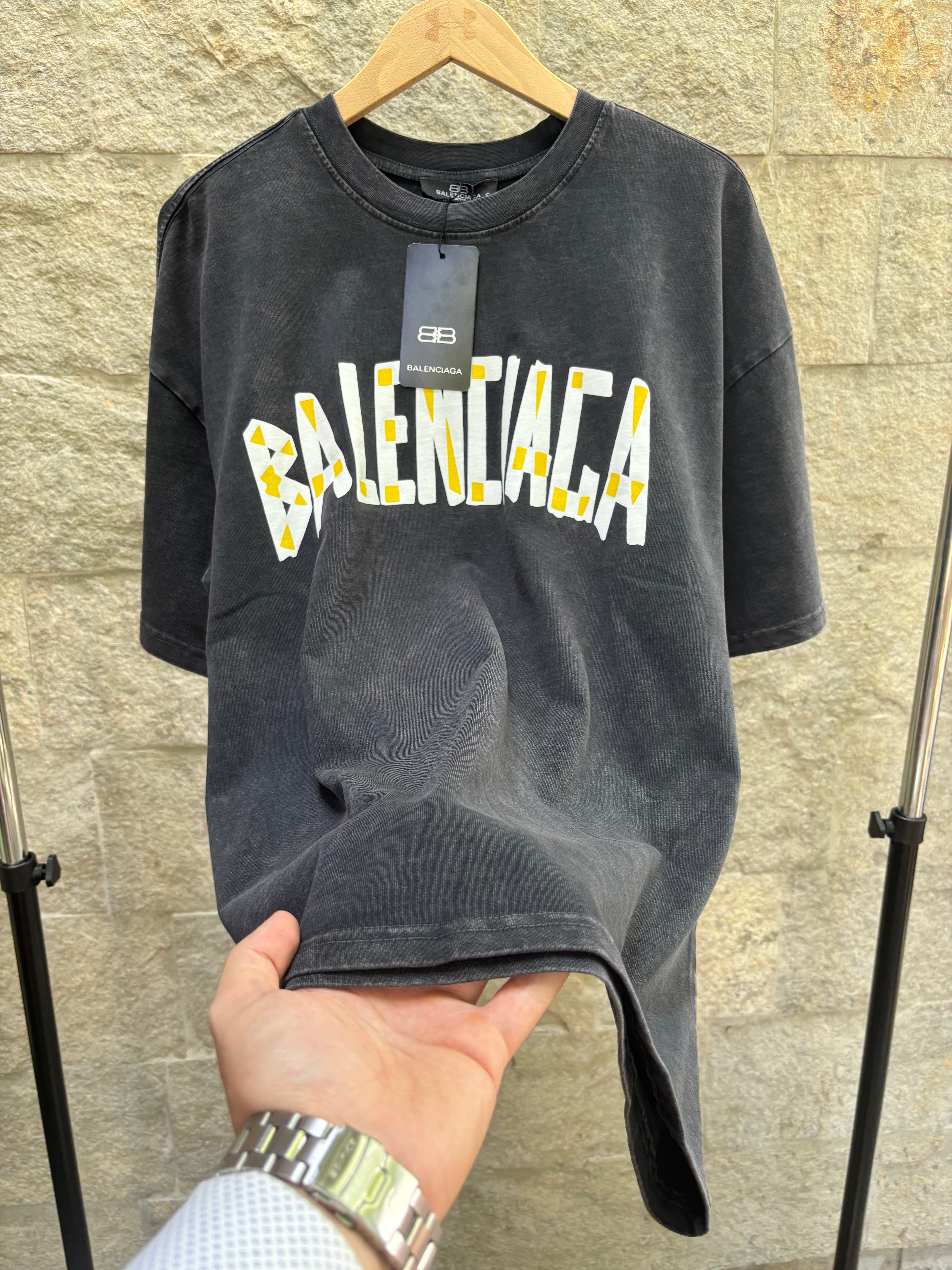Balenciaga Tape Type T-Shirt Oversize
