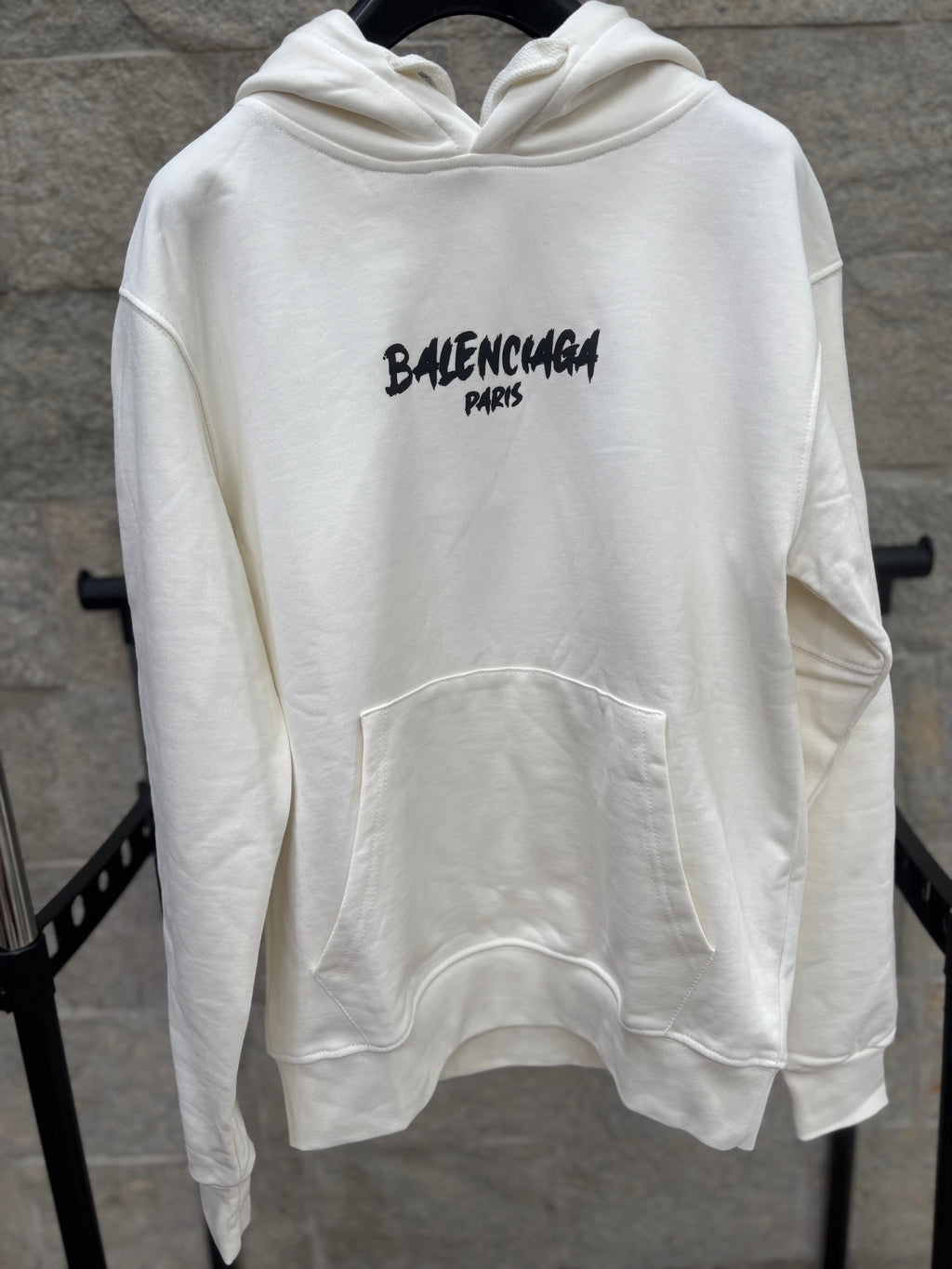 Balenciaga Hoodie Tape Logo