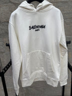 Balenciaga Hoodie Tape Logo
