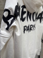 Balenciaga Hoodie Tape Logo
