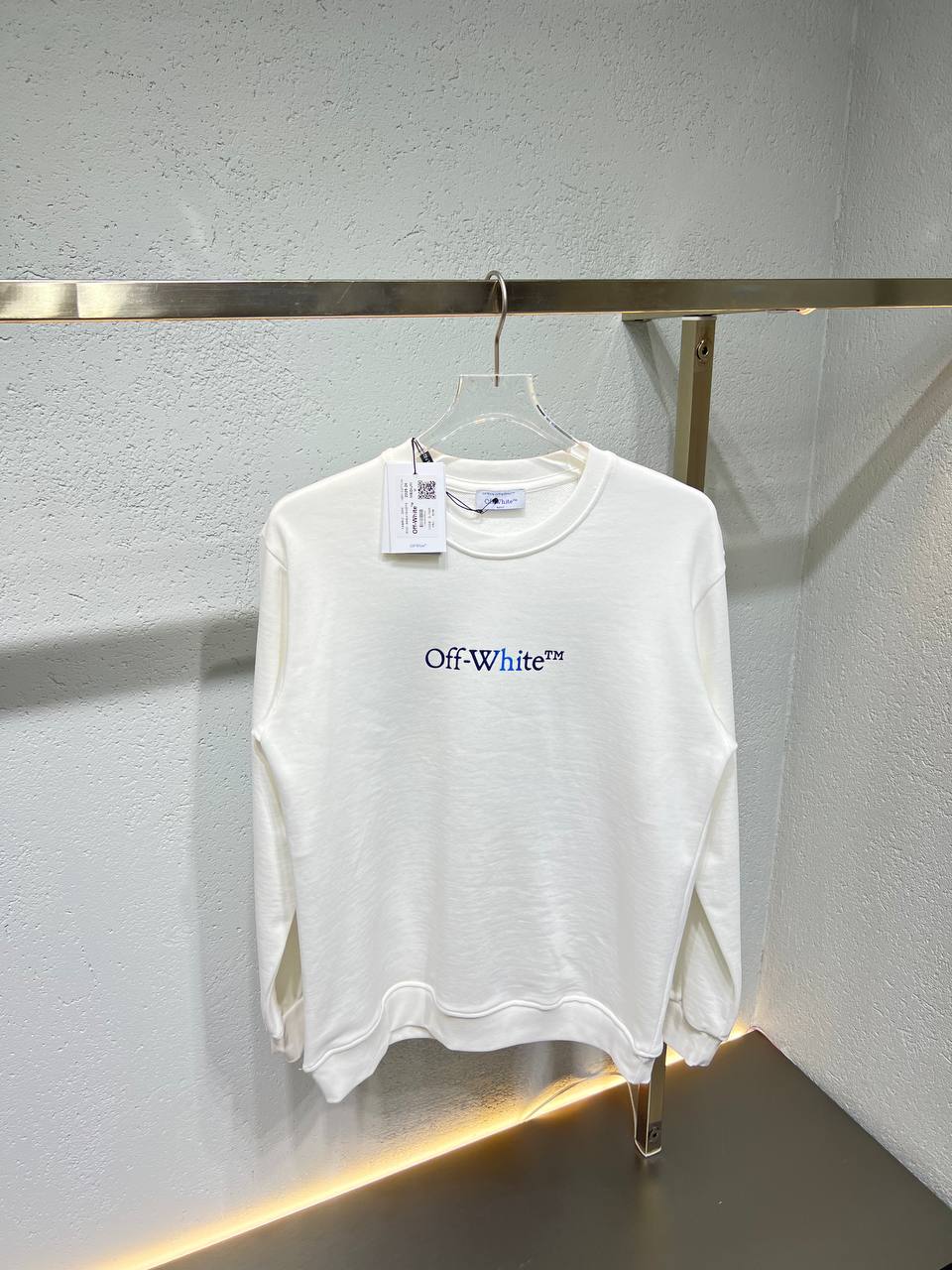 OFF White Triple Thread Blouse