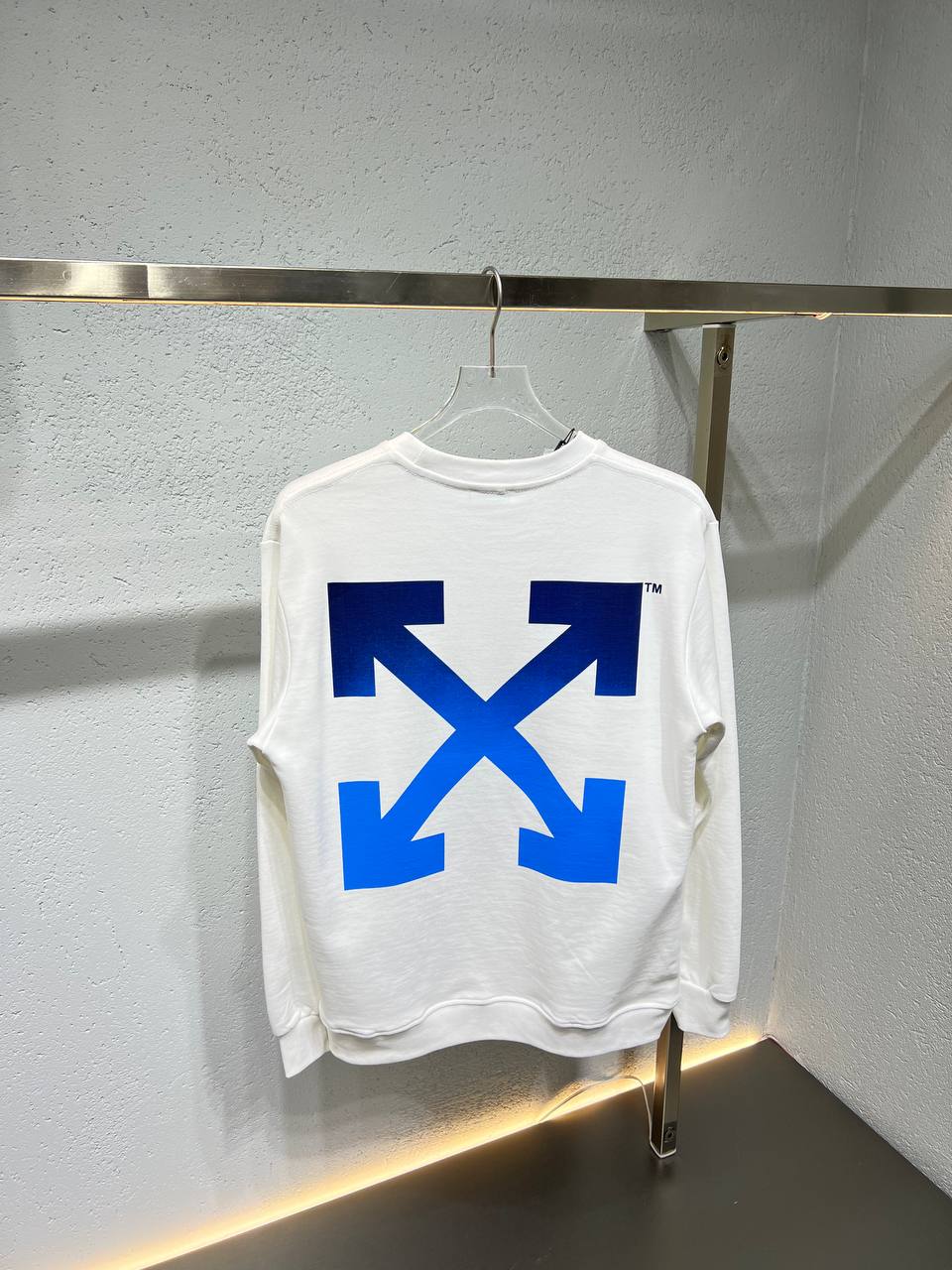 OFF White Triple Thread Blouse