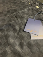 Louis Vuitton Black Monogram Jeans