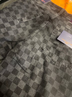 Louis Vuitton Black Monogram Jeans