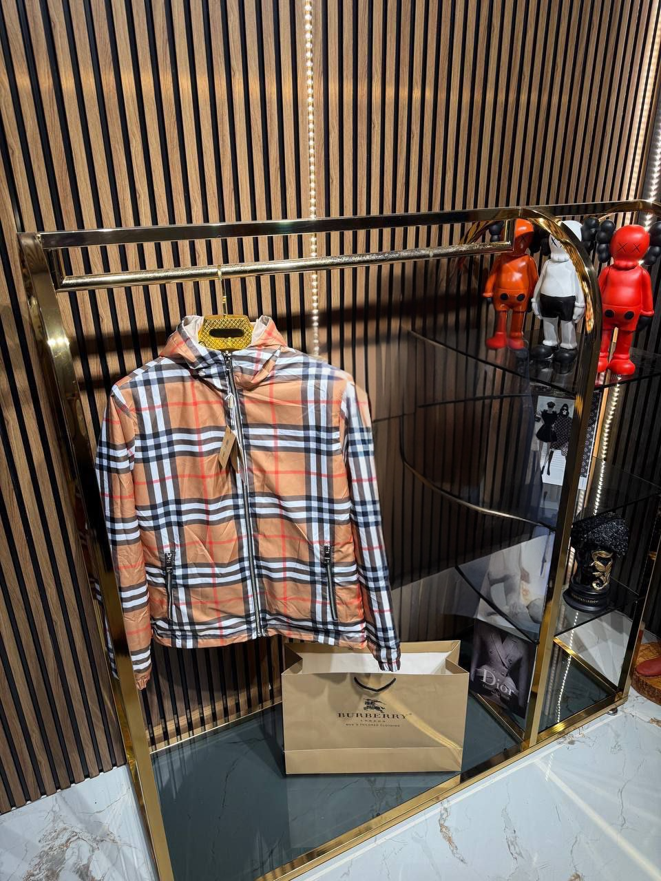 Яке Burberry Двулицево